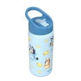 thumbnail image 3 of Zak Designs Bluey 14oz Stainless Steel Siply Clutch Bottle, 3 of 9