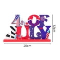 thumbnail image 1 of Esaierr Usa Independence Day Table Decor Wooden Letters Table Centerpieces Sign Desk Home Decoration, 1 of 5