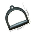 thumbnail image 4 of pitrice Pull Down Hand Grip D Handle Resistant Fitness Pulley Cable Machine Bodybuilding Attachments Gym Accessories Strength, 4 of 6