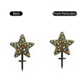thumbnail image 7 of 22" Artificial Star Shaped Topiary Trees, Artificial Outdoor Star Stake Decor Set, Five-Pointed Topiary Ball Plants with Ground Pegs for Yard , Patriotic Independence Day and Easter Decorations B, 7 of 7