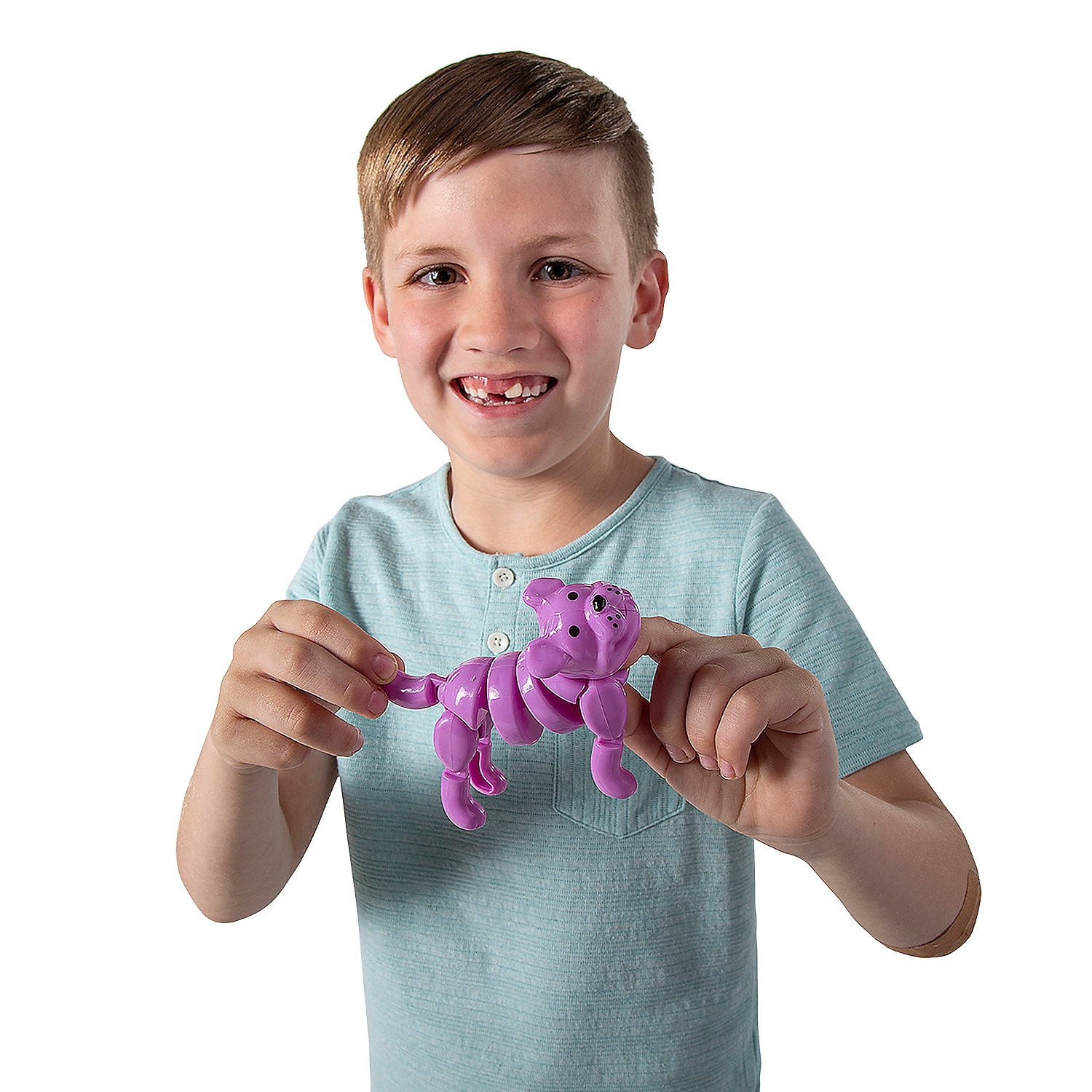 Fun Express Dog Articulated Fidget Toys - 6 Pc