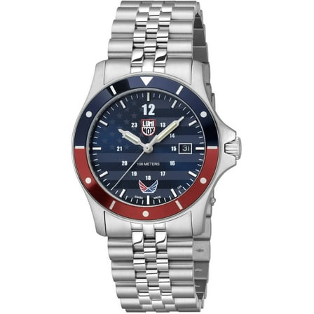 Luminox XS.0914.VOL Men's Volition America Minuteman Steel Watch