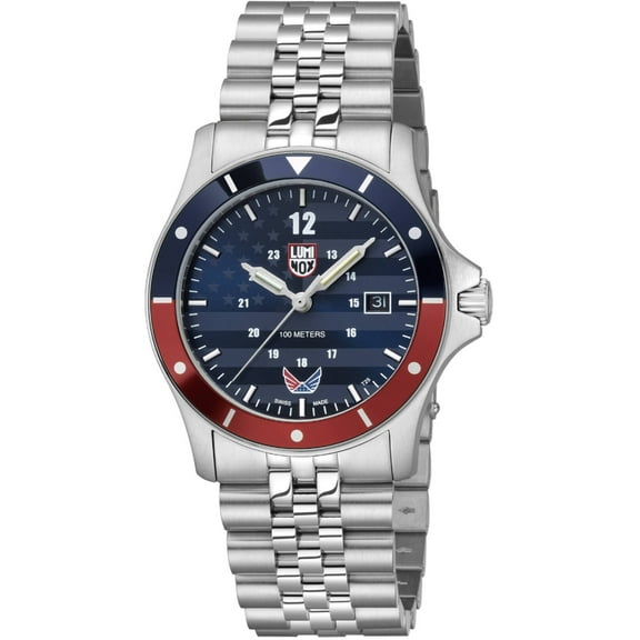 Luminox XS.0914.VOL Men's Volition America Minuteman Steel Watch