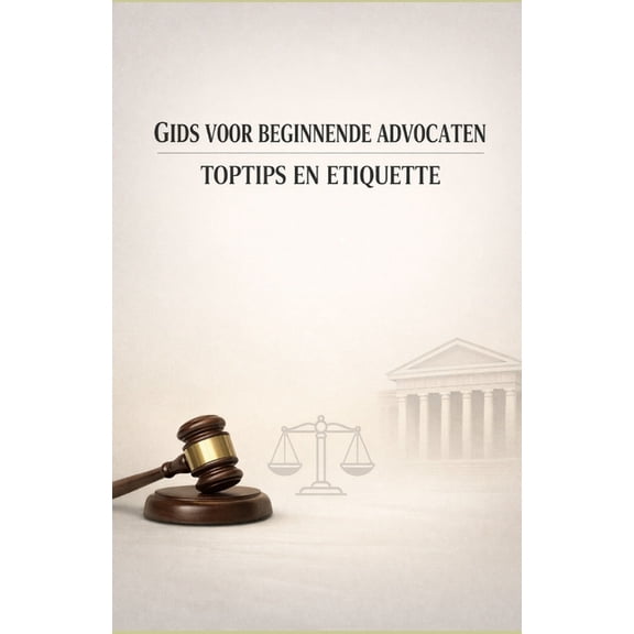 Gids voor beginnende advocaten: toptips en etiquette, (Paperback)