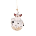 thumbnail image 1 of De Madera Colgante De Árbol De Navidad Con Luz Led Papá Noel Muñeco De Nieve Ciervo Lámpara Colgante Luminosa Decoración Vogacara HA040838-01, 1 of 6