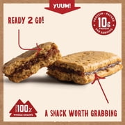 Kodiak Soft-Baked Blueberry Oat Sandwich Protein Breakfast Bars, 1.76 oz, 4 Count, Shelf-Stable