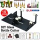thumbnail image 4 of Eigraketly Cortador de botellas de tamaño compacto, accesorios para el hogar, esculturas redondas de vidrio de cerveza, soporte para botellas, Artesanía, 4 of 6