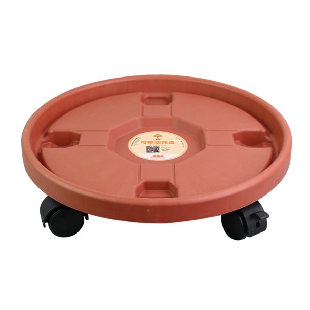 Carro para macetas con ruedas y ruedas bloqueables Diámetro exterior 40 cm.