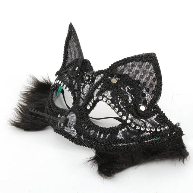 Cubierta de ojos Macarena para Masquerade Ball Cosplay Negro