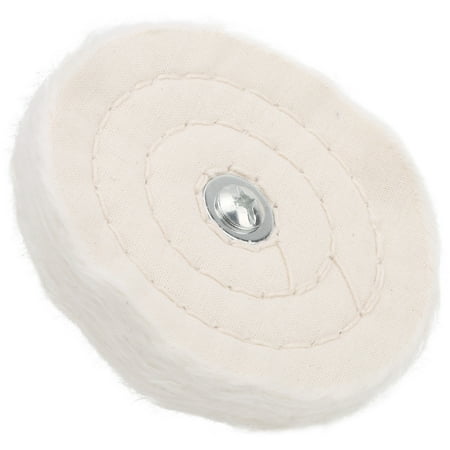 

DOACT 50/75/100mm Cloth Polishing Wheel White Cloth Polishing Wheel Flat Type Cotton Mirror Surface Grinding Tools with Handle Polishing Wheel