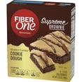 thumbnail image 4 of Fiber One Supreme Brownies, Cookie Dough, Snack Bars, 1.13 oz, 5 ct, 4 of 8