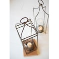thumbnail image 4 of Kalalou Set of Three Nesting Demi Lune Wood and Iron Side Tables, 4 of 4