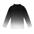 thumbnail image 5 of CCRFTGI Polo Shirts for Kids Girls Size 8 Uniform Gradient Shirts Athletic Tennis Button Up Collared Polo Lightweight Quick Dry 2026 Summer T-Shirts Black 5-6 Years, 5 of 5