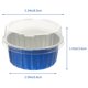 thumbnail image 4 of GOOHOCHY 50 piezas de muffins desechables tazas de cupcakes para hornear tazas de horno de huevo para hornear tazas para hornear, 4 of 7
