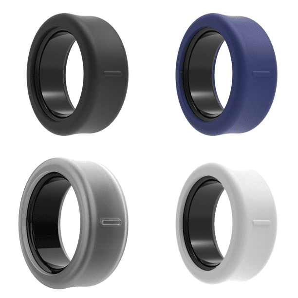 Para Galaxy Ring Funda Silicona Con Anillo Elástico Antirrayas (M)