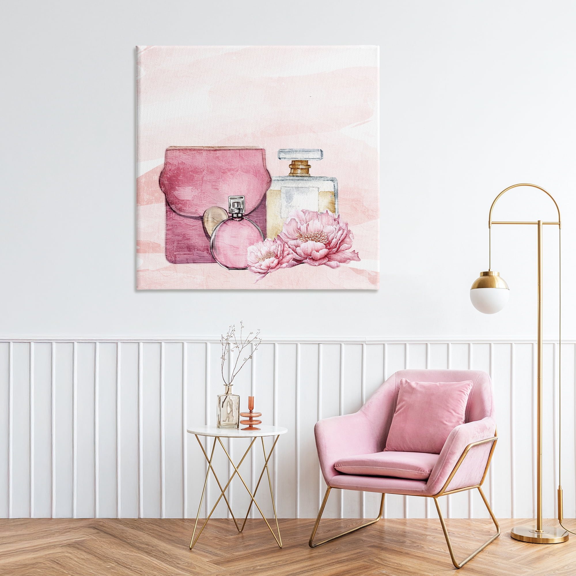 Stupell Industries Blush Glam Time Collection Canvas Wall Art, design by Kim Allen