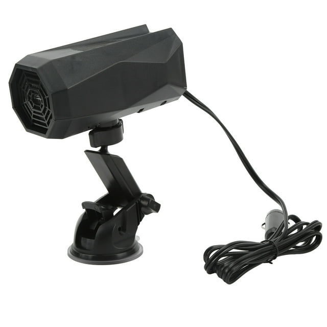 Calentador de coche de 12V 150W, ventilador de refrigeración, descongelación rápida, desempañador giratorio de 360 grados para el hogar automático