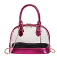 thumbnail image 2 of Women Crossbody Bag Transparent PVC Chain Ladies Handbags Simple Clear Beach Bag, 2 of 10