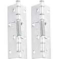 thumbnail image 2 of Bgsha 2x Stainless Steel Self Closing Spring Door Internal Hinge DIY Hardware Cabinet, 2 of 9