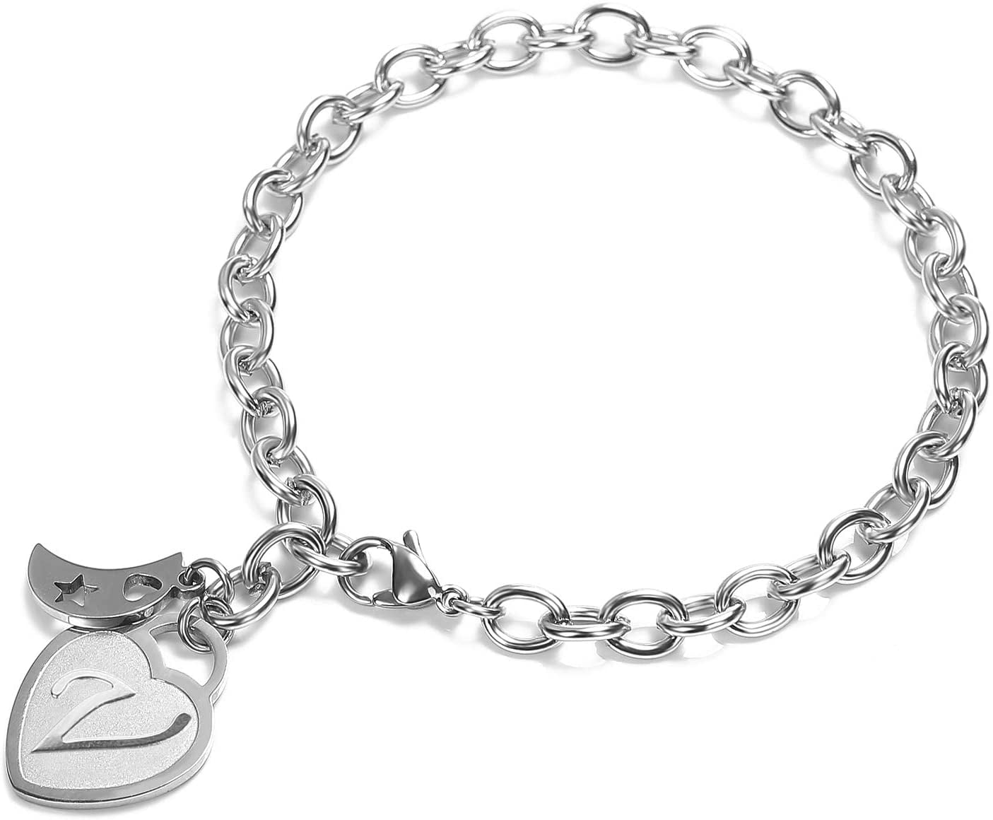 Silver/gold/black CZ stainless steel Fashion box Link Chain bracelet 8MM 8.26'' 