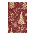 thumbnail image 2 of BZSMCE Kitchen Towels Creative Christmas Trees Painting Pattern Durable Kitchen Towel, 2 of 7