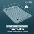 thumbnail image 3 of Bestway Hydro-Force Sun Soaker Inflatable 4 Person Water Floating Platform, 3 of 11