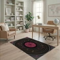 thumbnail image 2 of ODIKA Disc Music Note Groove Cd Shaped Round Shape Record Vinyl Vintage Playful Pet Friendly & Kids Safe Play for Playroom, Bedroom, Reading Nook, 2 of 7