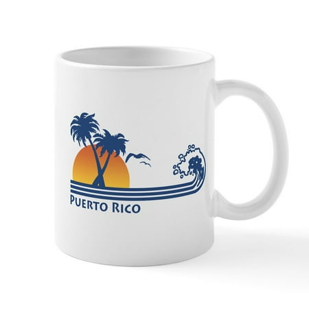 

CafePress - Puerto Rico Mug - 11 oz Ceramic Mug - Novelty Coffee Tea Cup