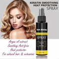thumbnail image 4 of Heat Protectant Spray Hair Heat Protection Spray Nourishing Hair Care Spray 100ml--, 4 of 5