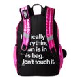 thumbnail image 2 of Justice Girls 17" Laptop Backpack with Pom Pom Dangle, Iridescent Pink, 2 of 6