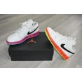thumbnail image 1 of N I-K-E A i r-Jor-dan 1 Retro Low GS Grades “White Volt Crimson” CV9548-100 Size 5Y, 1 of 6