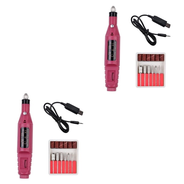 Seitruly 1 Juego de taladro de uñas eléctrico profesional, máquina de manicura, juego de taladro de pedicura, lima de uñas de cerámica, equipo de Type5 NO5 Seitruly CBP095882