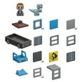 thumbnail image 2 of Tile Town Jurassic World Dino Rescue Magnetic Tiles Playset, 2 of 7