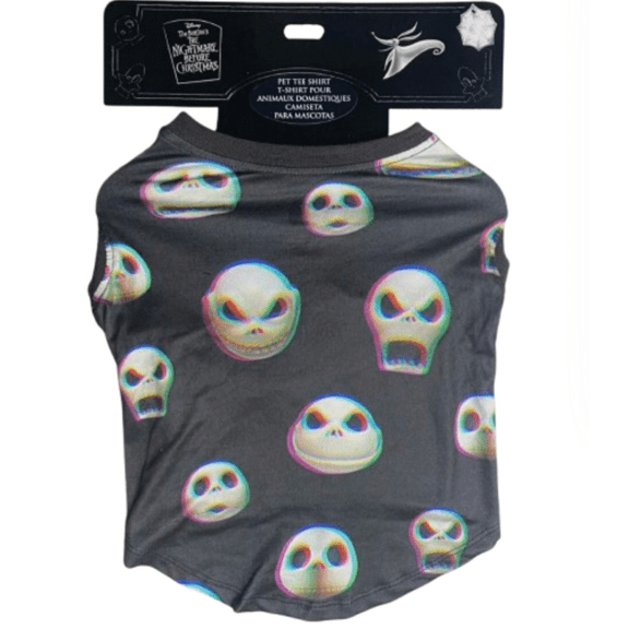 Disney Parks Jack Skellington Pet Tee Shirt Outfit Size M New with Tag
