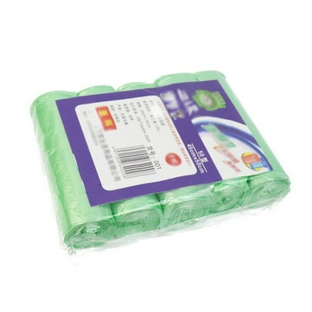 Clear Trash Bags Small Trash Bags - Colored Bathroom Garbage Bags Unscented Leak-Proof 15 Liter Plastic Wastebasket Can Liners For...