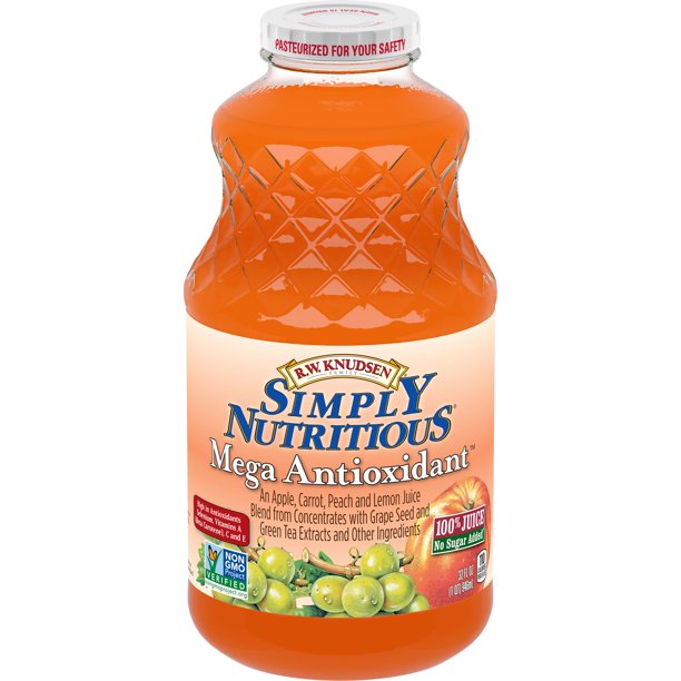 R.W. Knudsen Family Simply Nutritious Mega Antioxidant Juice, 32Ounce