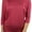 Burgundy, variant on ToBeInStyle Women's Boat Neck Dolman Style Blouse