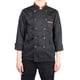 thumbnail image 2 of Abrigo de cocinero de manga larga uniforme de chef de estilo chino unisex engrosado de invierno (M), 2 of 8