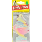 Little Trees Air Freshener Cotton Candy Fragrance 6-Pack