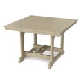 thumbnail image 4 of Wildridge Heritage 5-Piece 44"x44" Dining Set, Weathered Wood - Outdoor Weather Resistant Recycled Plastic Furniture for Patio, 4 of 7