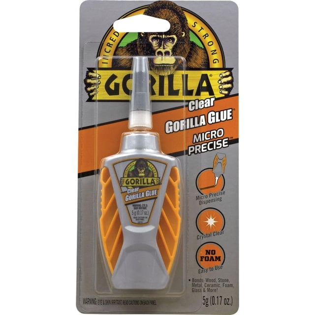 Pegamento exterior GORILLA Clear 5g Micro Precise