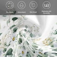 thumbnail image 6 of Cloth Napkins Set of 6 - 20x20 Inches, Spring Floral Washable Reusable Table Napkins, White Daisy Watercolor Leaves Pastoral Soft & Absortbent Dining Napkin for Party Wedding Hotel Restaurant, 6 of 8