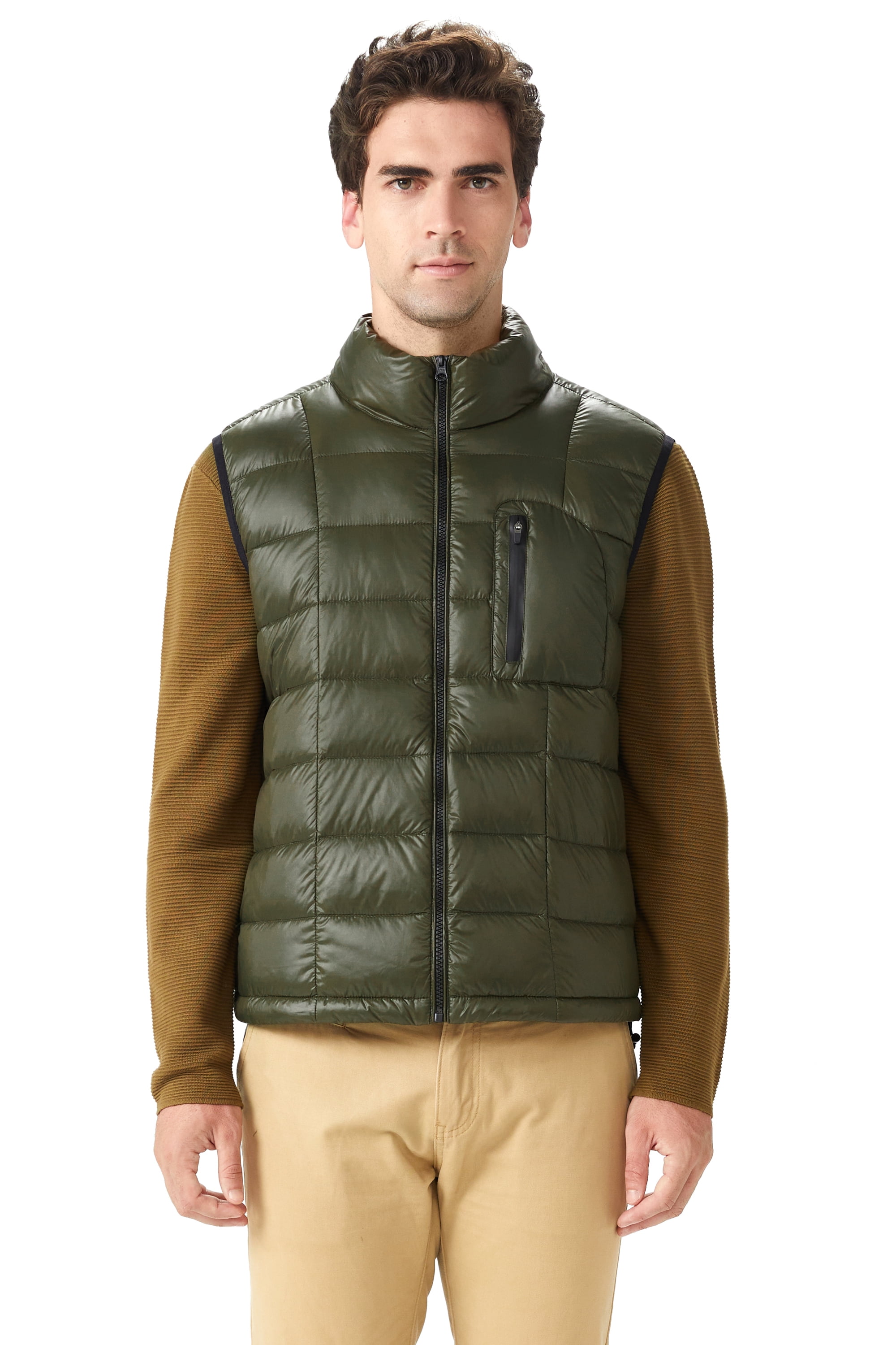 Orolay Men's Ultra Lightweight Down Vests Quilted Packable Winter Vest ...