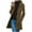 z2-Bronze, variant on Wool Blend Peacoats for Women Notched Lapel Single Breasted Trench Coat Long Sleeves Winter Overcoat z2-Bronze S
