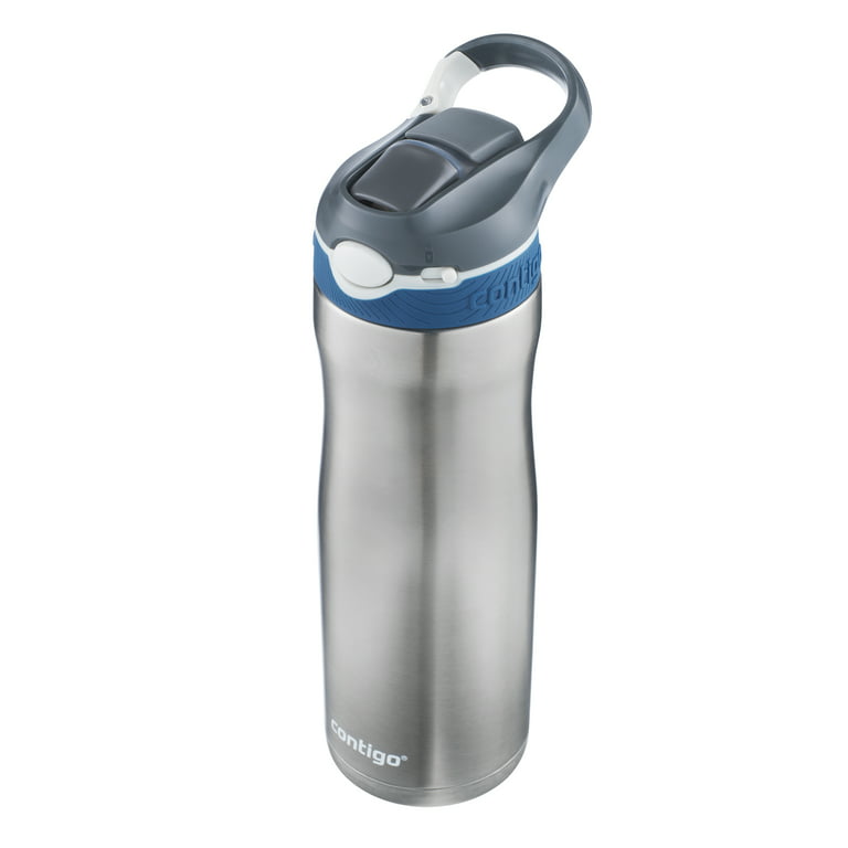 Contigo Ashland Stainless Steel Water Bottle with AUTOSPOUT Straw Lid  Monaco, 20 fl oz. 