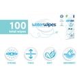 thumbnail image 2 of Wipes WaterWipes On The Go 99.9% Water-Based 100 Count x10, 2 of 6