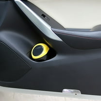 Yuva Car Trash Can Portable Push-Open Lid Anti-Tilt Locking 1-Pack