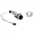 thumbnail image 4 of Linterna de buceo bajo el agua impermeable alto lumenLED Flashlight Divers Buclight Antorcha con lanyard Equipo de lámpara con batería Kajak Portátil Luz Agua Deportes Iluminación Gris Kearding OD002803-04B, 4 of 7