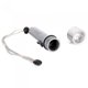 thumbnail image 4 of Linterna de buceo bajo el agua impermeable alto lumenLED Flashlight Divers Buclight Antorcha con lanyard Equipo de lámpara con batería Kajak Portátil Luz Agua Deportes Iluminación Gris Vogacara OD002803-04B, 4 of 7