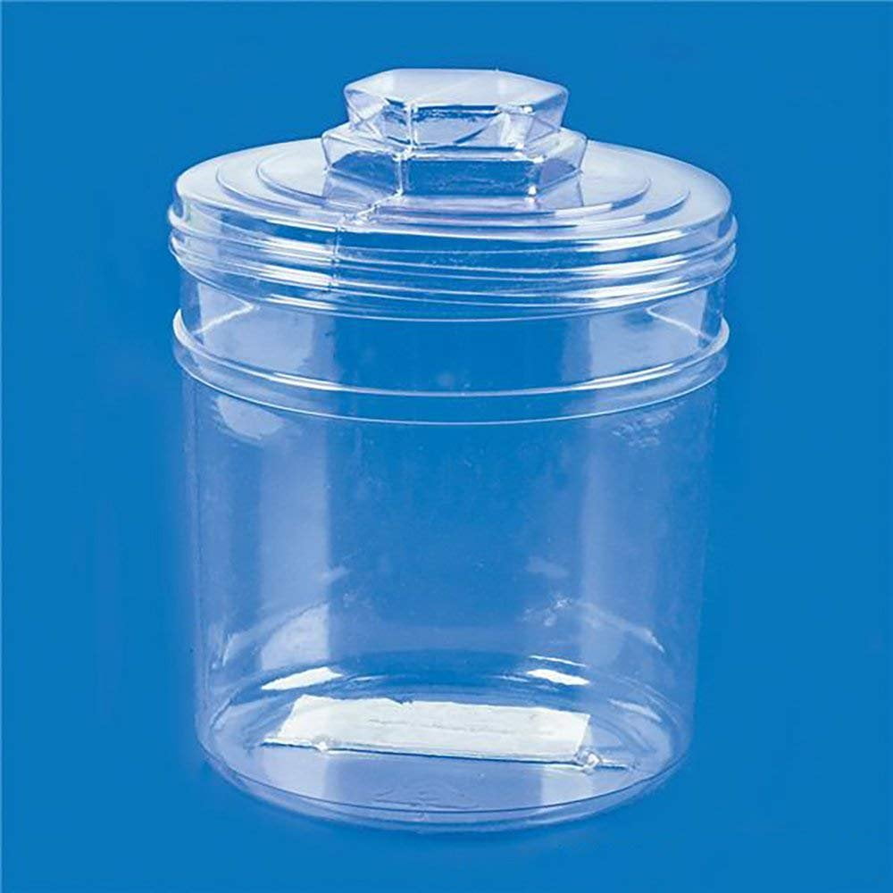 Kicko Small Container 7 inches by 9 inches Clear Candy Jar Container